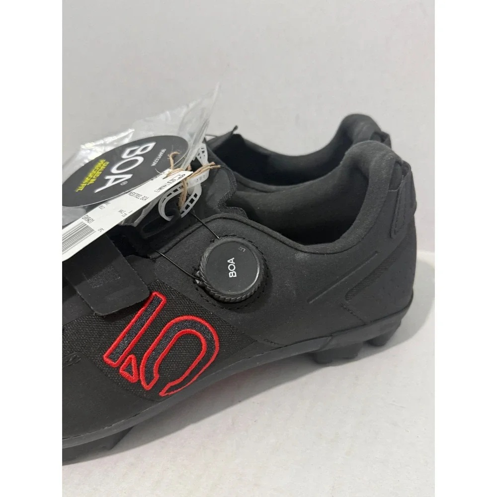 Five Ten Kestrel BOA Mountain Bike Shoes Black Red GW9431 Mens 8 Womens 8.5